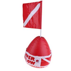 Click Image to Buy Inflatable Dive Flag & Float