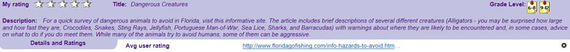 Follett Software caption for our hazards to avoid page