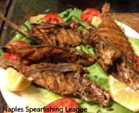 whole lionfish breaded and fried
