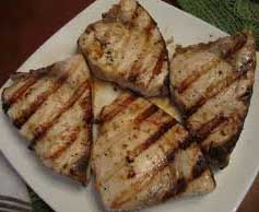 Swordfish grilled