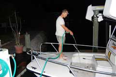 Cleanup after the shark is gone