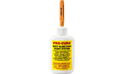 2 ounce bottle with needle for injecting bait