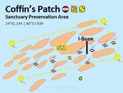 Coffins Patch diagram