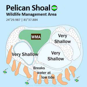 Pelican Shoal diagram