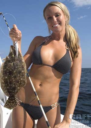 Girl with Flounder catch