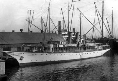 The luxury ship Nohab in 1925