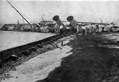 Nohab sunk on Miami's shore with onlookers in 1926