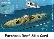 Ancient Mariner ship wreck image underwater