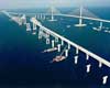 Aerial of Tampa's Skyway Bridge