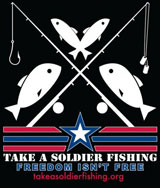 Take of Soldier Fishing logo