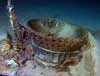 image of f-1 engine on sea floor