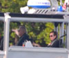 Vice President Biden on a coast guard boat