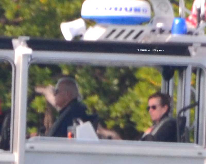 closeup of vice president biden on a boat