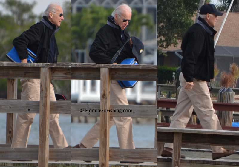 Vice President Biden with no socks on!