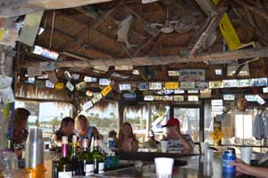 Inside Pelican Bend Tiki