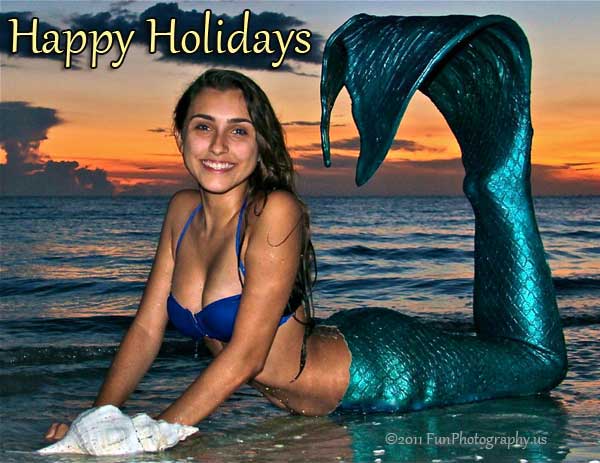 Mermaid of the Month - December 2011 - Miss Elli-Ann of Fort Myers, Florida