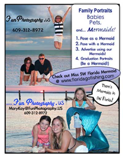 Get your mermaid picture done by Fun Photography